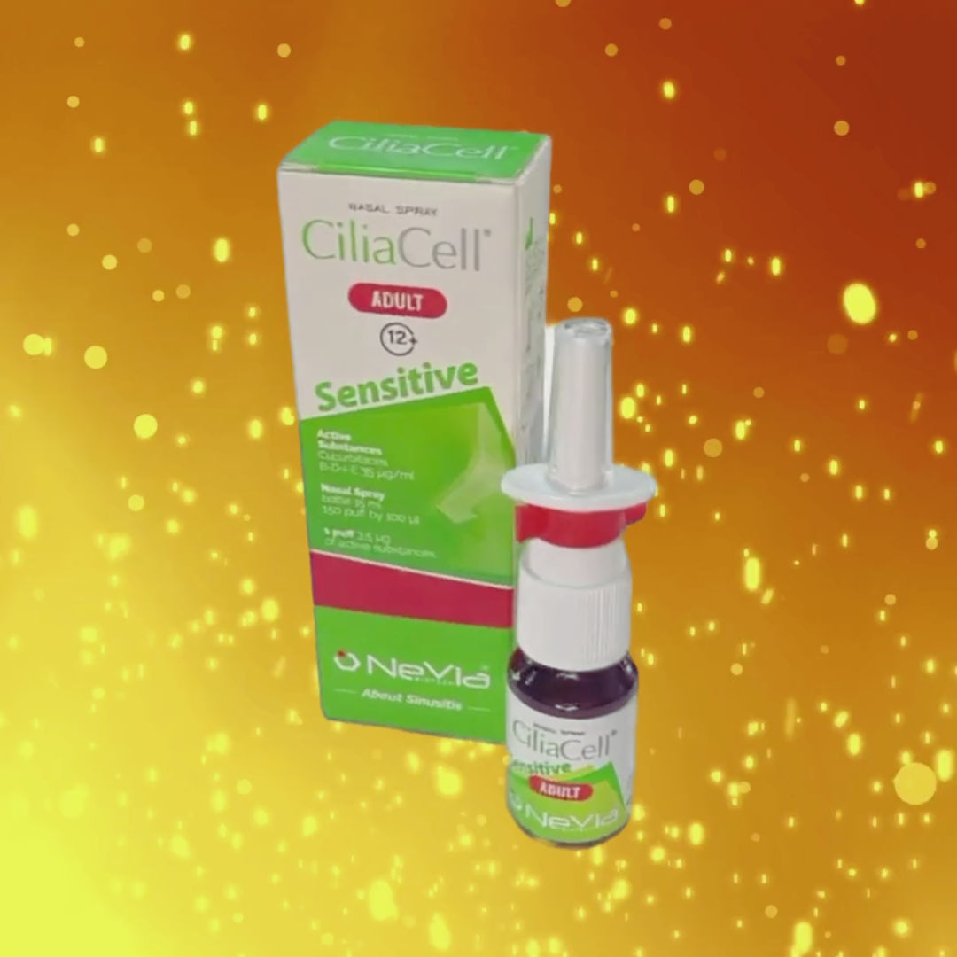 Load video: CiliaCell Nasal Spray - Adult SENSITIVE